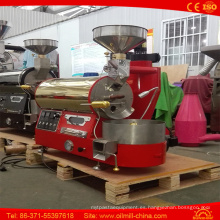 Mini tostador de café de lujo de la máquina de la asación del café de la calidad superior 1kg